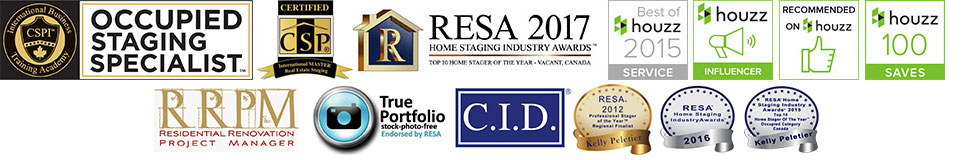 badges Luxe Property Staging